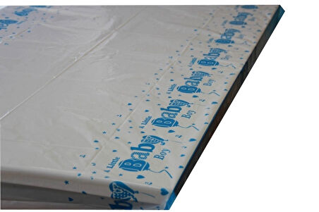 Baby Masa Örtüsü - Mavi - 180 x 108