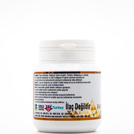 Organsia PROPOLIS Vitamin TAKVİYE EDİCİ GIDA 60 Tablet 600mg