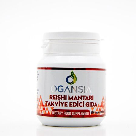 Ogansia REISHI MANTARI 60 Adet TAKVİYE EDİCİ GIDA Yeni Formül