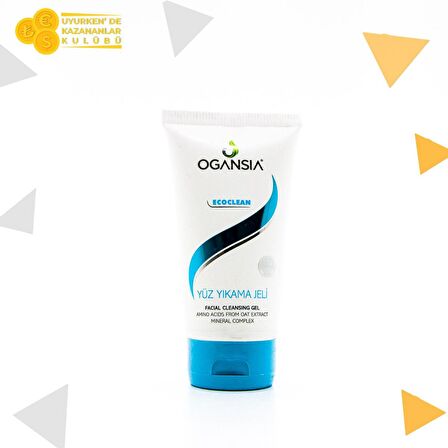 Ogansia Eco Clean Tüm Ciltler için Temizleyici Parabensiz Yüz Temizleme Jeli 150 ml 