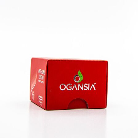 Ogansia ANTI AGING Krem Daha Genç Sağlıklı Bir Cilt için 50ml