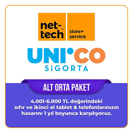 Nettech Alt Orta Sigorta Paketi NT-85787