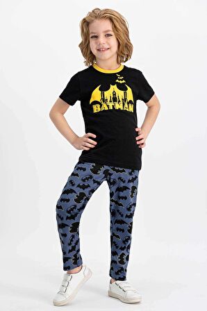 Rolypoly L1146-2 Batman Erkek Çocuk Pijama Takım