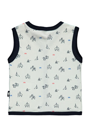 U.s. Polo Bebek Yelek - Krem