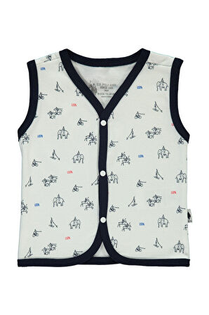 U.s. Polo Bebek Yelek - Krem