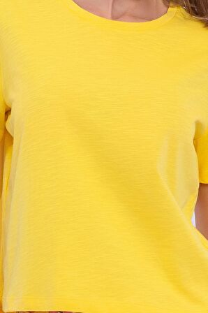 Arnetta Lemons Sarı Kadın Pijama Takımı