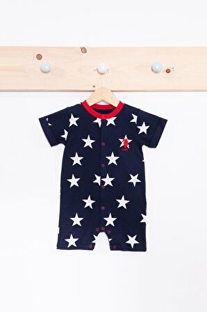 Stars Lacivert Erkek Bebek Tulum