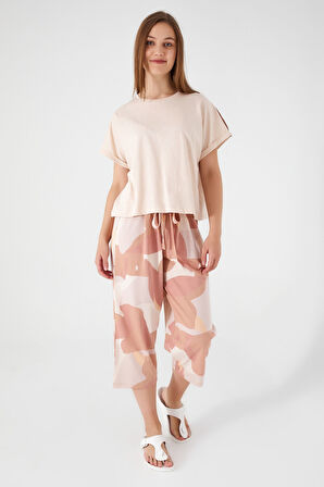 Arnetta Energetic Bej Kadın Kapri Takım