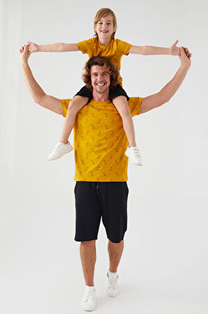 Arnetta Parrot Hardal Erkek Bermuda Takım