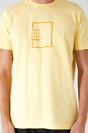 Arnetta Think Less Live More Sarı Erkek Bermuda Takım