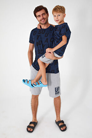 Rolypoly Urban  Team Lacivert Erkek Bermuda Takım