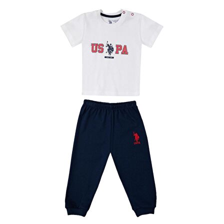 U.s. Polo 2Li Takım T-Shirt Krem