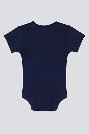 U.S. Polo Assn İnner Peace Lacivert Bebek Body Zıbın