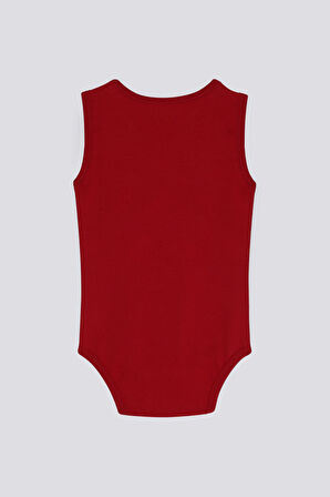U.S. Polo Assn Happiness Kırmızı Bebek Body Zıbın
