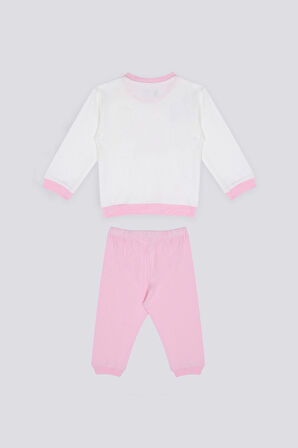 U.S. Polo Assn Live Natural Krem Bebek Sweatshirt Takım