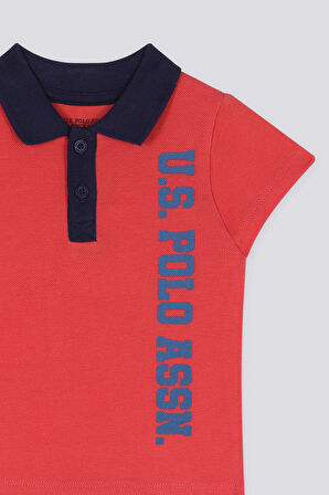 U.S. Polo Assn Azure Mavi Bebek Polo Yaka Tshirt Takım