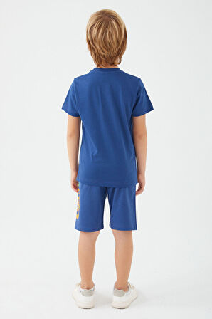 Mickey Mouse D4789-3 Çocuk  Gece Mavisi Alt Üst Takım