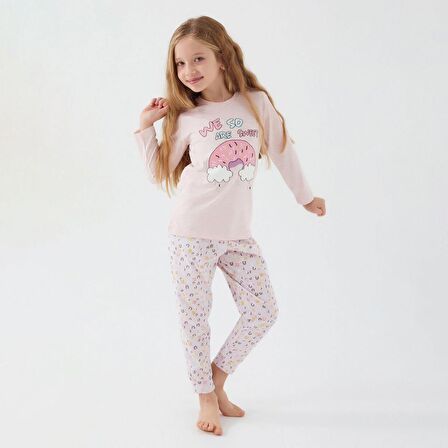 Roly Poly Kız Çocuk Pijama Takımı RP3098