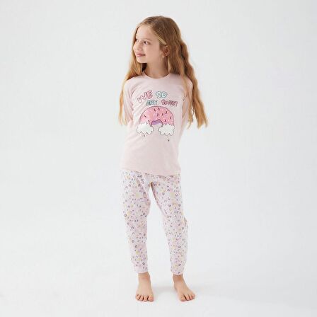 Roly Poly Kız Çocuk Pijama Takımı RP3098