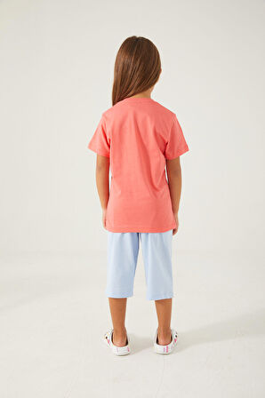 Minnie Mouse Sweet Candy Minnie Pembe Kız Çocuk Kapri Takım