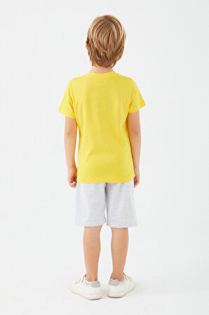 Batman L1554-3 Çocuk  Koyu Sarı Alt Üst Takım