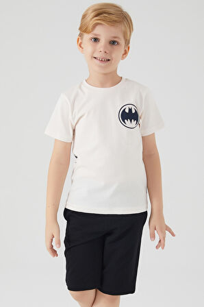 Batman L1556-3 Çocuk  Vanilya Alt Üst Takım
