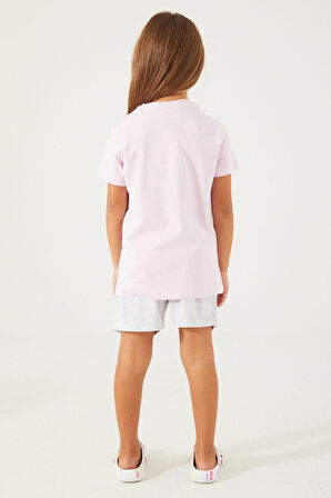 Looney Tunes Lola Bunny  Gül Kurusu Kız Çocuk Şort Takım