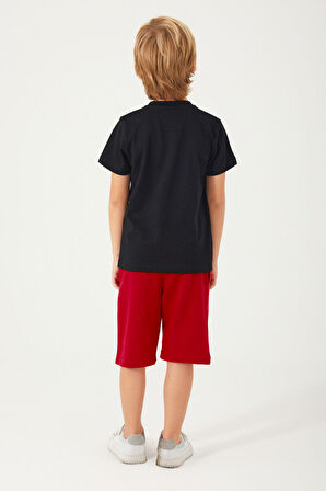 Looney Tunes L1571-3 Çocuk  Siyah Alt Üst Takım