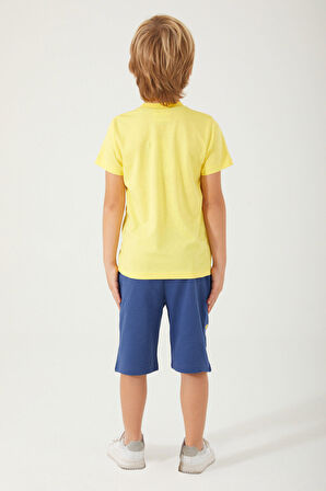 LOONEY TUNES ERKEK ÇOCUK BERMUDA TAKIM LİMONİ