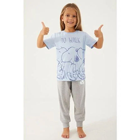 SNOOPY KIZ ÇOCUK İKİLİ TAKIM