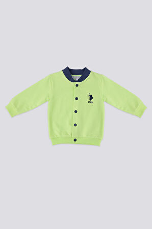 U.S. Polo Assn Magnificent Yeşil Bebek Hırka