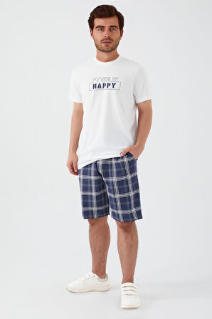 Arnetta Arnetta Krem Erkek Bermuda Takım