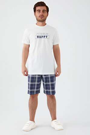 Arnetta Arnetta Krem Erkek Bermuda Takım