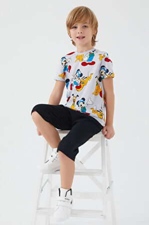 Mickey Mouse D4794-3 Çocuk  Gri Alt Üst Takım