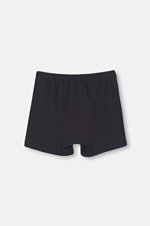 Siyah 2'Li Penye Erkek Boxer