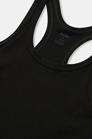Eros 002 2'Li Paket Siyah Likralı Sporcu Erkek Atlet