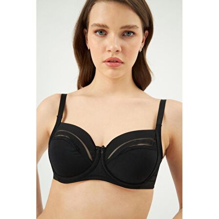 Eros Hanna Balenli Toparlayıcı Çizgili Tek Sütyen ERSK340