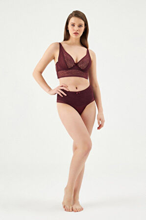 Eros 834 Bordo Anıta Balenli Toparlayıcı Bralet Takımı