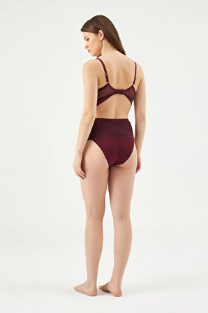 Eros 834 Bordo Anıta Balenli Toparlayıcı Bralet Takımı