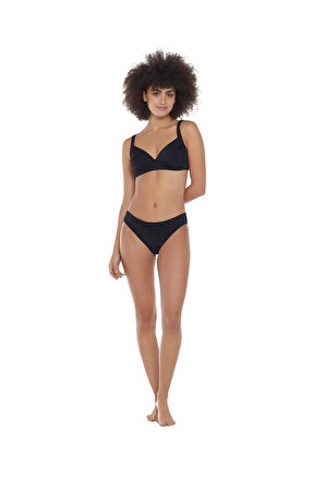 Eros 51 Siyah Kaplı Bikini Takımı 