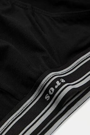 Eros 052 Siyah Mikro Modal Erkek Slip