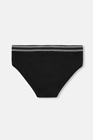 Eros 052 Siyah Mikro Modal Erkek Slip