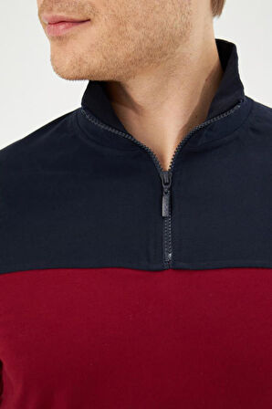 Eros 29260 Bordo Pamuklu Erkek Eşofman Takımı 