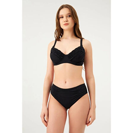 Eros 1094 Siyah Yüzücü Bikini Takımı 