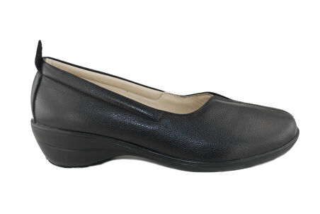 Dr.Comfort Dr.3102 Ortopedik&Diyabetik&Therapeutic Deri Kadın Ayakkabı Siyah