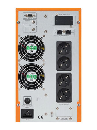 Makelsan Powerpack Se 2kva 5-10DK 4X12V/7AH 1f/1f Online Ups MU02000N11EAV04