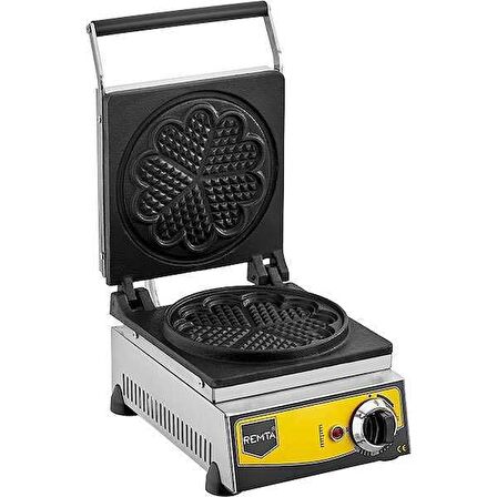 Remta Çiçek Desen Waffle Makinesi 21 CM W12