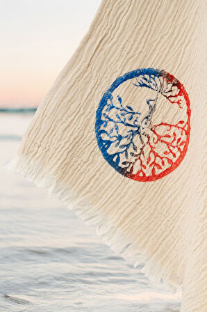 Varol Organik %100 Pamuk Kimono Yaka Sabalık Bornoz - Dualis