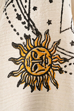 Varol Organik %100 Pamuk Müslin Peştemal - Solyra