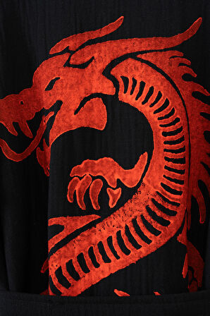 Varol Organik %100 Pamuk Kimono Yaka Sabalık Bornoz - Viserion